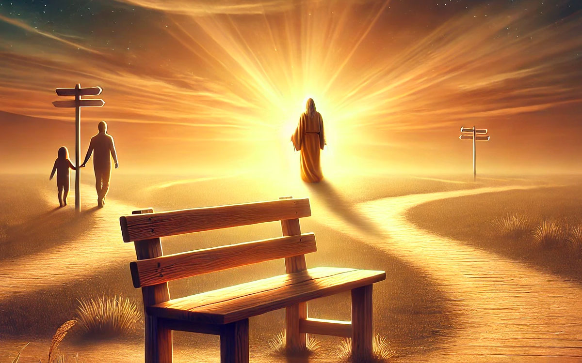 They crossed paths with a wise man on the road, and this is what he told them before disappearing.