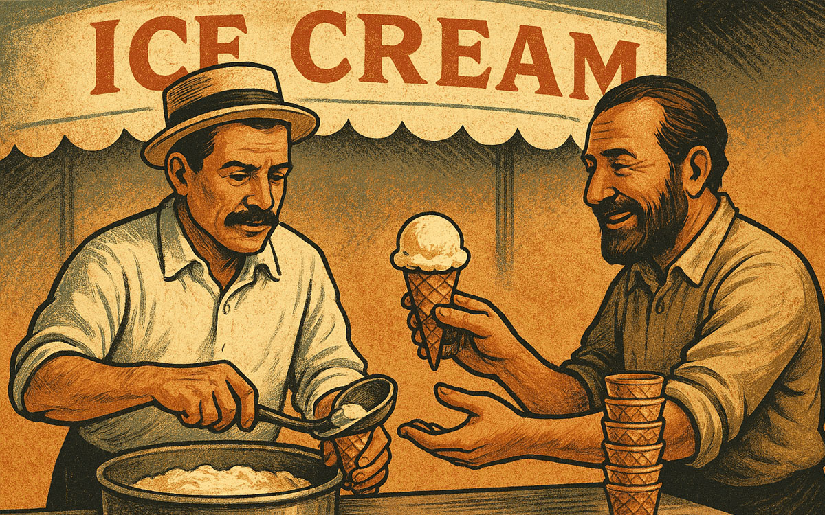 Neither the ice cream nor the fair were what mattered... what changed everything was this alliance.