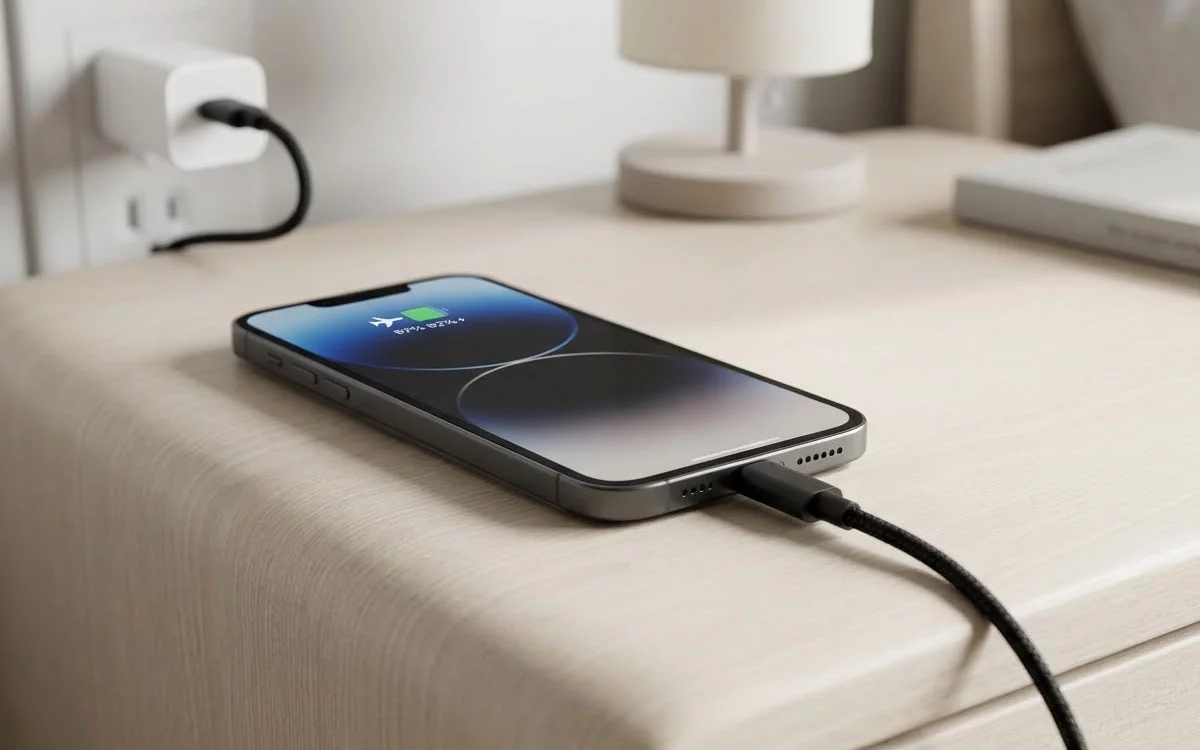 The airplane mode trick that many use to charge their phone faster