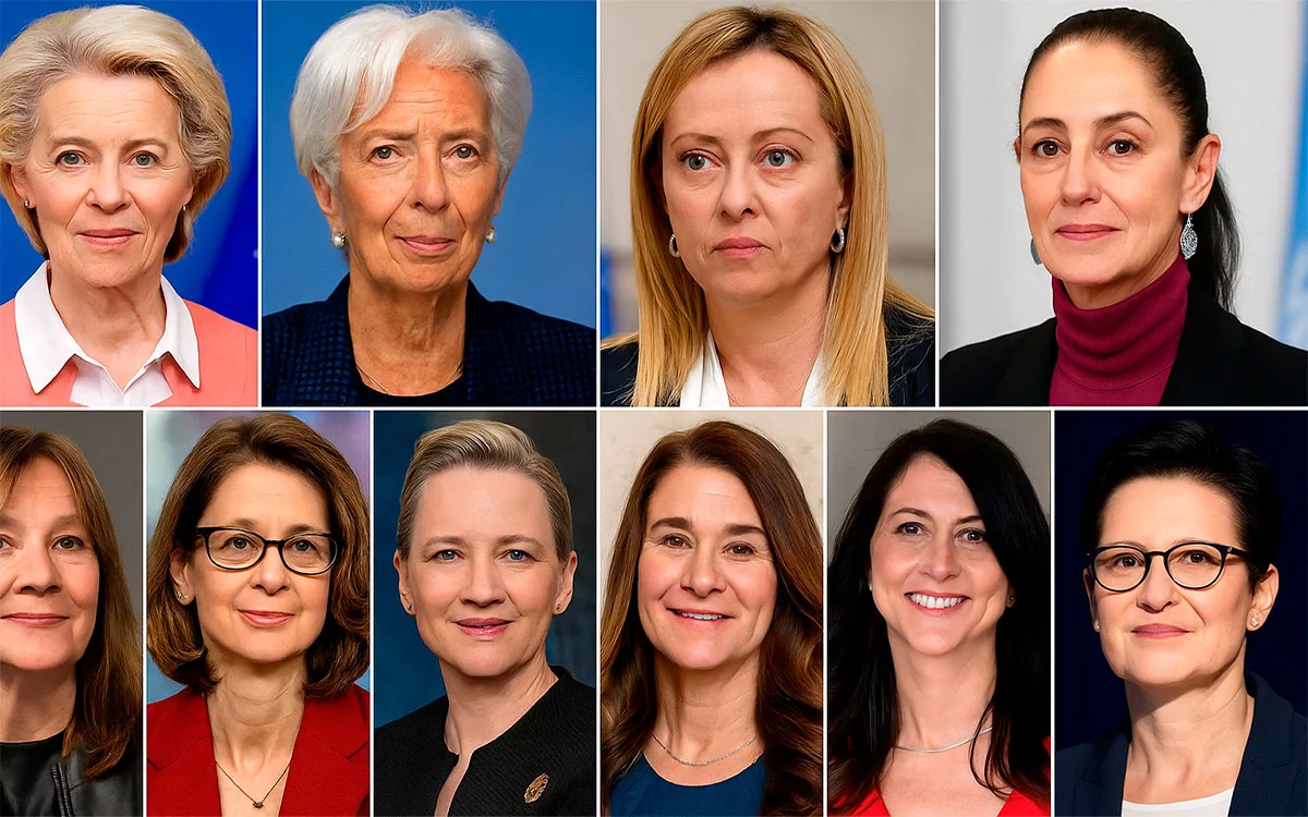 Neither Hollywood nor royalty... these female figures dominate the world in 2025.