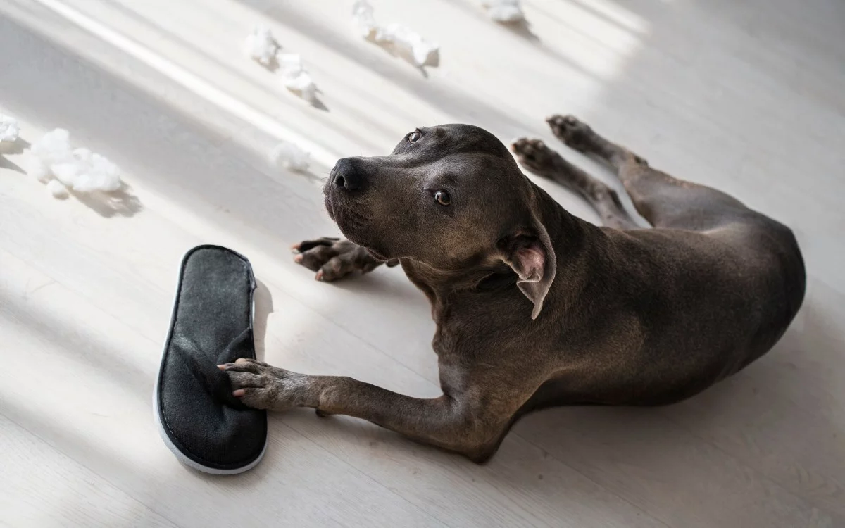 Why your dog puts its paw on an object and what it tries to tell you