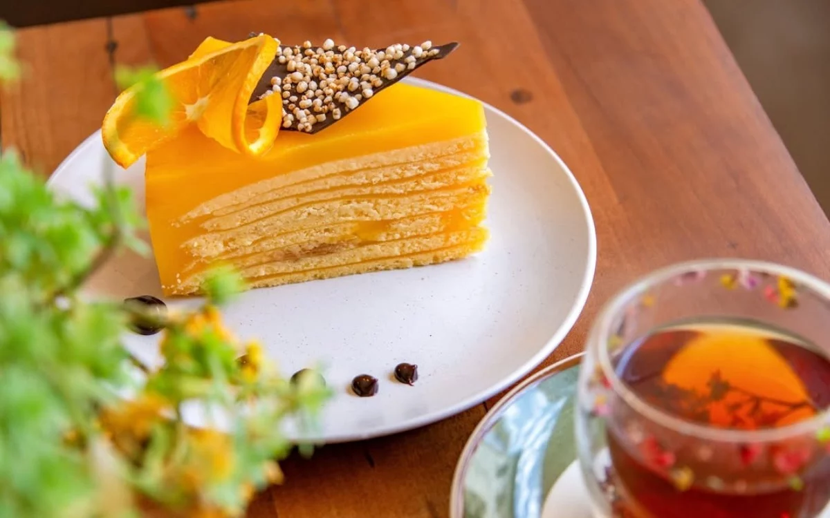 Orange pancake cake: an economical recipe perfect for Christmas
